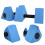 2PCS Triangle Dumbbell EVA Water Weight Barbell 10