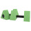 2PCS Triangle Dumbbell EVA Water Weight Barbell 4