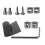 Car Rooftop Bike Rack: Aluminum Upright Fixed Bracket with Full Set 7
