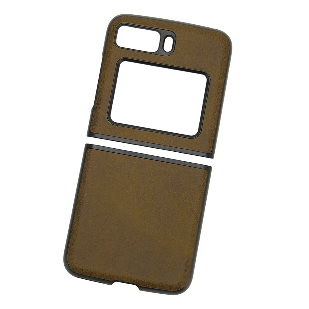 Camouflage Leather Flip Phone Case For Moto Razr 2022 Green 4151340022903