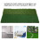 30x60CM PP Grass Golf Hitting Practice Pad Putting 8