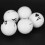 5pcs Golf Game Poker Balls Double Layer Practicing 10