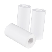 Thermopapierrolle 56mm Druckpapier für Labeldrucker, Kindersofortkamera Nachfüllpapier, 6 Rollen Pack