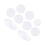 9Pcs/set Exquisite Sax Key Button Inlays for Alto 2