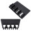 Tangle-Free Wall Clipper Holder Large Capacity for Brushes & Combs 10