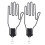 2Pcs Golf Glove Plastic Support Stretcher Bracket 3