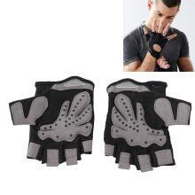 Fitness Handschuhe Trainingshandschuhe für Männer und Frauen Trainingshandschuhe für Krafttraining Radfahren Training Halbfinger Schwarz M