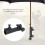 Outdoor Universal Golf Push Trolley Umbrella Stand 14