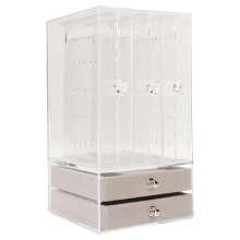 5-Schubladen transparentes Acryl-Ohrring-Display