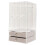 5-Schubladen transparentes Acryl-Ohrring-Display 14