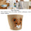 30x27cm Tiger Storage Bin - Cotton Foldable for Easy Use 7