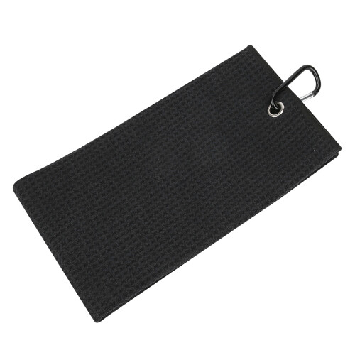 Golfing Towel Waffle Design Sporting Wipe Sweat 1