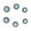 24pcs Silicone Earbud Tips Replacement Earphone Tips 8
