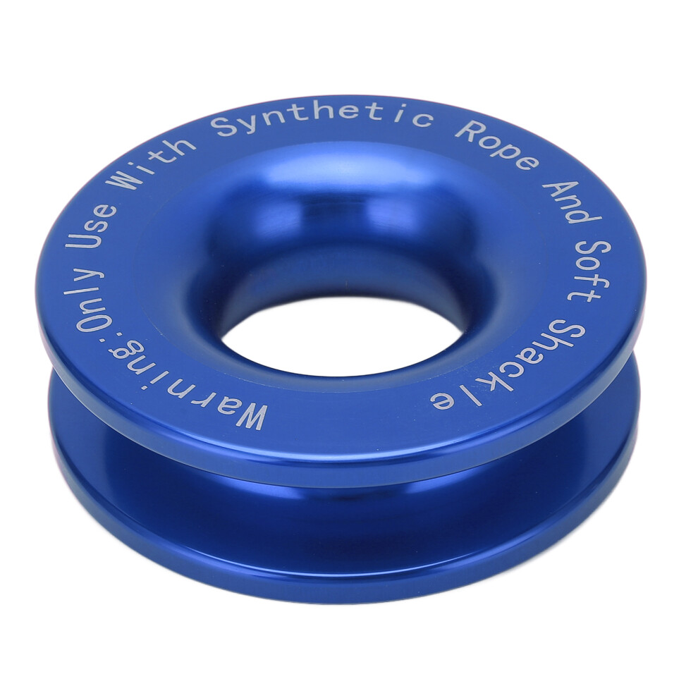 Windch Snatch Ring 41000Lbs For 7/16In 1/2In Soft Shackles With Blue Coating 8401340029454