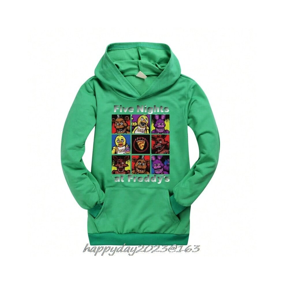 (picture color-6, 130(7-8Y)) Anime Five Nights Bear Hoodie Kids Cosplay Unisex 3D Hoodies Boys Sweatshirt Teen Girls Pocket Clothes Birthday Gift-image-OPC-PJK6R2D-NEW