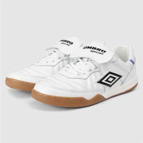 Umbro (White, 7 (Adults')) Umbro Speciali TR Leather White/Black Trainers 1