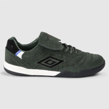 (Green, 7 (Adults')) Umbro Speciali TR Suede Duffle Bag/Black Trainers