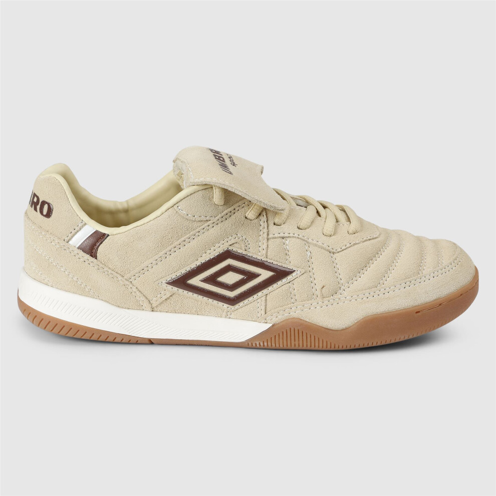 Umbro (, 4 (Adults')) Speciali Tr Suede Cream/Dark /White Trainers Brown