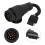 Trailer Plug Conversion 13 Way Round to 4 Way Flat for RV and Towing 1