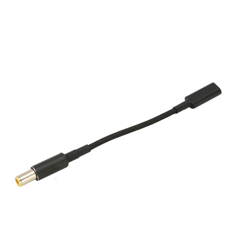 USB-C zu DC-Adapter 7,9 x 0,9 mm PD 100W Aluminium