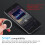 Bluetooth-Mediataste Silber 80 mAh CR2025 iOS7+ 4
