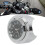 Motorcycle Mount Clock Round Watch Aluminum 10