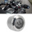 22‑25mm Motorcycle Handlebar Thermometer Clock 11