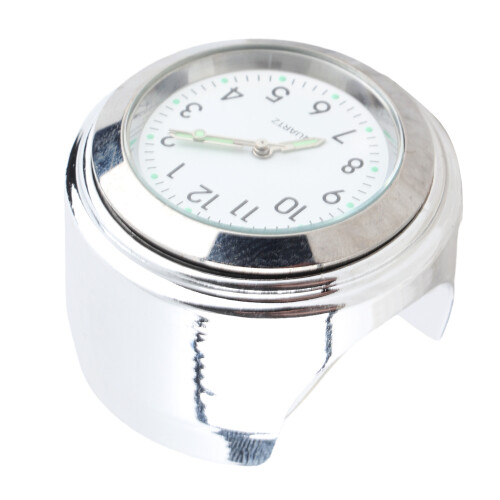 Motorcycle Mount Clock Round Watch Aluminum 1