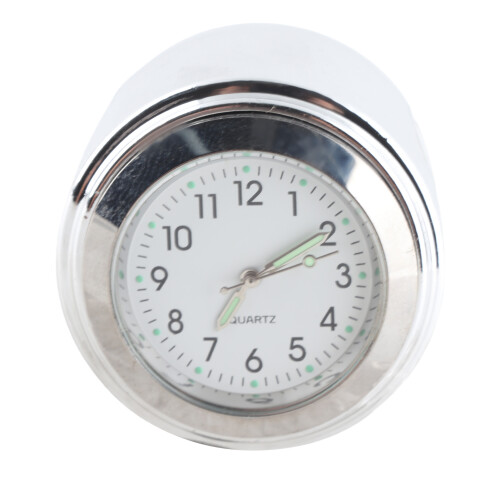 Motorcycle Mount Clock Round Watch Aluminum