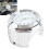 Motorcycle Mount Clock Round Watch Aluminum 11