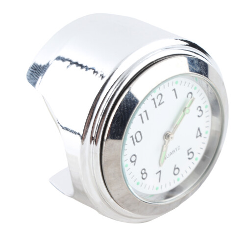 Motorcycle Mount Clock Round Watch Aluminum 2