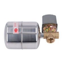Kit 110V-230V interruptor de presión de bomba de agua y válvula de retención de cobre acero inoxidable