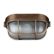 Outdoor Wall Lamp, Oval Die Cast Aluminum Sconce Lamp, Nautical Marine Wall Light Industrial Vintage Light, Boat Lamp, Patio Corridor Wall Decoration