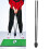 Aluminum Adjustable Length Golf Putter Assist 9
