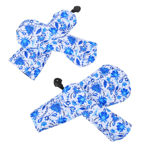 4PCS 1/3/5/UT PU Leather Waterproof Thicken Plush 1