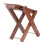PUNK Black Walnut Wooden Foot Stool Footrest Rest 12