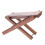 PUNK Black Walnut Wooden Foot Stool Footrest Rest 5
