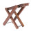 PUNK Black Walnut Wooden Foot Stool Footrest Rest 2