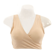 Fleshcolor Wireless Nursing Bra M Cotton Polyurethane Comfortable