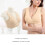 Fleshcolor Wireless Nursing Bra M Cotton Polyurethane Comfortable 3