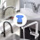 8pcs Water Tap Aerator Plastic Inserts with Wrenches Universal Faucet Fit 11