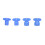8pcs Water Tap Aerator Plastic Inserts with Wrenches Universal Faucet Fit 3
