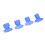 8pcs Water Tap Aerator Plastic Inserts with Wrenches Universal Faucet Fit 7