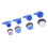 8pcs Water Tap Aerator Plastic Inserts with Wrenches Universal Faucet Fit 14