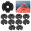 10pcs Deck Line Guide Slotted Round Rigging 10