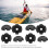10pcs Deck Line Guide Slotted Round Rigging 11