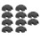 10pcs Deck Line Guide Slotted Round Rigging 4