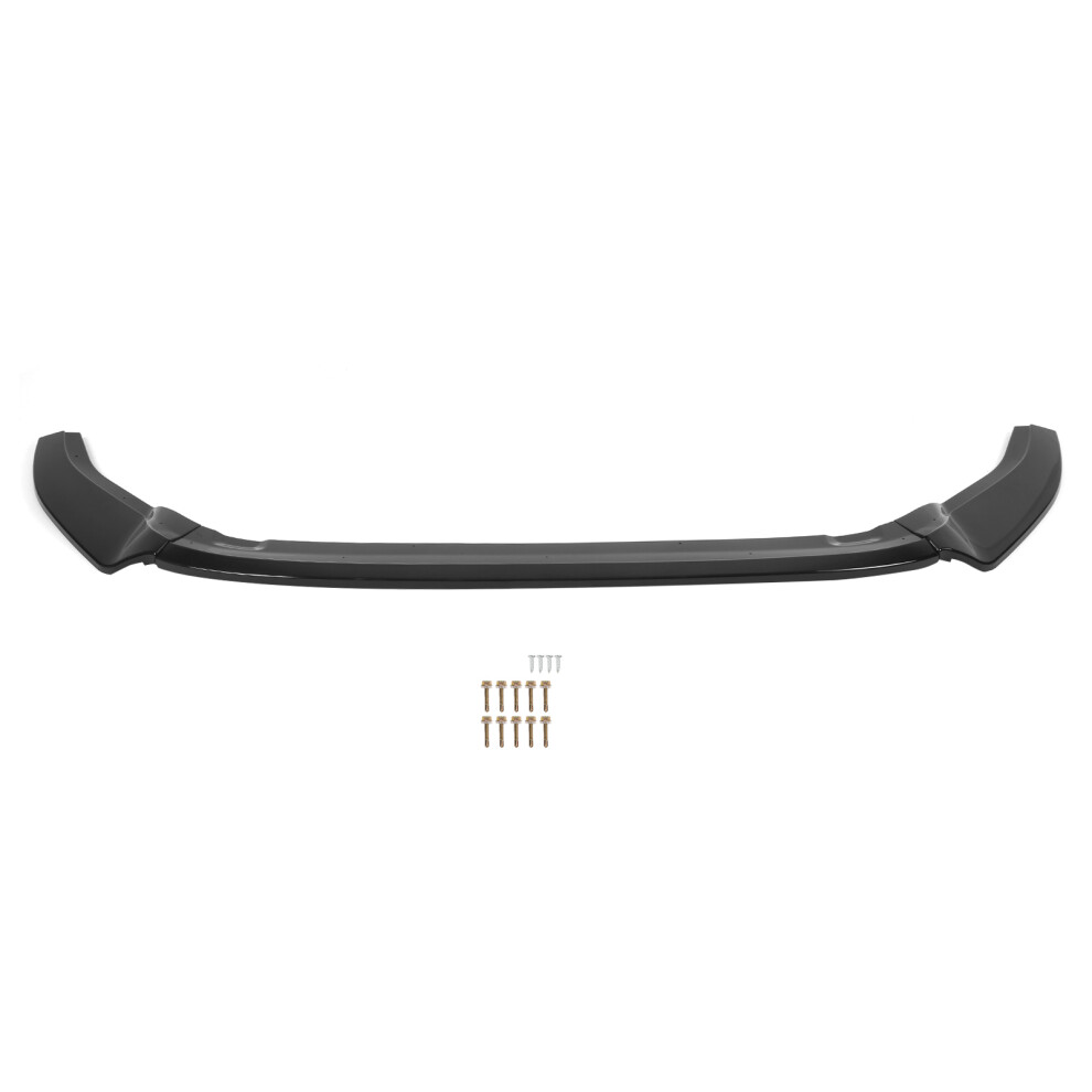 3Pcs For Maxton Style Front Bumper Splitter Lip Black 9121376497858