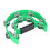 Double Row Jingles Handbell Tambourine Percussion 3