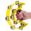 Double Row Jingles Handbell Tambourine Percussion 10